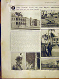 Original Old Antique Print Negro Republic Johnston Leconte Port-Au-Prince 1912