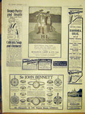 Original Old Antique Print Advert Bl Scotch Whisky Bennett Browne Lily Cuticura