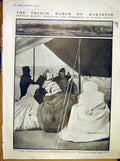 Original Old Antique Print French Marakesh Mangin Oil-Tanker Ship Arlanza 1912