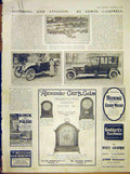 Old Antique Print Motor-Car Sunbeam Everitt Metallergique Mors Benz 1912 20th