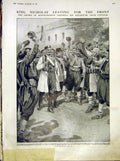Original Old Antique Print King Nicholas Montenegran Cettinje Dadd 1912 20th