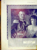 Original Old Antique Print Prince Bavaria Portrait Ludwig Luitp1912 20th