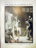 Original Old Antique Print Moscow Napoleon Grand Army Smorgoni Roe 1912 20th