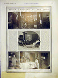 Original Old Antique Print Genereations Theatre Scenes Rathborne Nesbitt Rooke