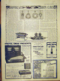 Old Antique Print Shopping Santa Jewellery Liberty'S Swan Pen Case 1912 20th