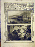 Original Old Antique Print National Gallery Scotland Pictures Fine Art 1912