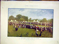 Original Old Antique Print Royal Garden Party Windsor Guests 1912 20th Century