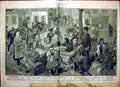 Old Vintage Print Repatriation French Country-Folk France People War 1917 20th
