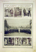 Original Old Vintage Print Theatre Pomeroy Millar Vanbrugh Humphreys Scenes 1917