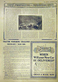 Original Old Vintage Print Motor New Zealand Daimler Auckland Advert Buick 1917