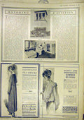 Original Old Antique Print Motor Sunbeam Kimberley Air Raids Red Cross Debenham