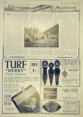 Original Old Vintage Print Motor British Army Transport Sues Austin Advert 1917