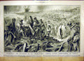 Original Old Vintage Print German Tunnel Verdun War Battle Surrender 1917 20th