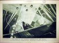 Old Vintage Print Naval Plane Palestine Aeroplane Airmen Searchlight 1917 20th