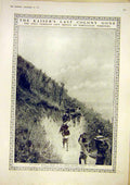 Original Old Vintage Print Kaiser Colony German Portugese British Troops 1917