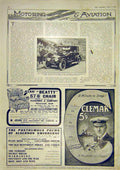 Original Old Vintage Print Motor Car Napiergeorge Evans Advert Clemak Jelks 1917
