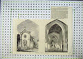 Original Old Antique Print New Church Santissimo Redentore Rome English 1856