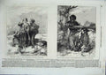 Old Antique Print 1856 Art Hayfield Hill Somon Iphigenia Underhill Artist 19th