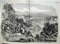 Old Antique Print Inundation Lyons Gustave Dore Scene Devastation 1856 19th