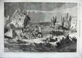 Old Antique Print Inundation Lyons Devastating Scenes Gustave Dore 1856 19th