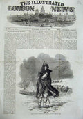 Old Antique Print 1855 Sentry Chasseurs D'Afrique Sebastopol War Horses 19th