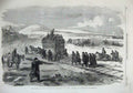 Old Antique Print 1855 Balaclava Railway Church Kadikoi War Horses Camels 19th
