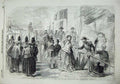 Old Antique Print 1855 Emperor Empress French Calais Steam Ship Pelican 19th