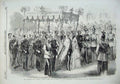 Old Antique Print 1856 Emperor Cathedral Assumption Church Annunciation 19th