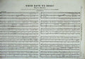 Old Antique Print 1856 Sheet Music Whom We Have Here Christmas Macfarren 19th