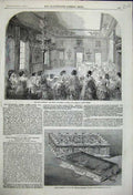 Original Old Antique Print Bible Presented Frederick William Bridal Procession
