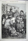 Original Old Antique Print 1858 Painting From Nature Outdoors Morten Fine Art