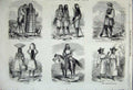 Old Antique Print 1858 Indians Far West Lipan Pimo Papagos Yuma Diegeno 19th