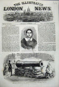 Old Antique Print Madame Ida Pfeiffer 1858 Canon Chinese Windsor Castle 19th