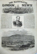 Old Antique Print Admiral Hamelin French Navy Valley Llynvi Mountians Art