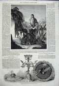 Old Antique Print 1858 Magdalene Sepulchre Bishop Calcutta Testimonials 19th