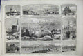 Old Antique Print 1858 France Toulon Cherbourg Havre Caen Ports Ships Art 19th