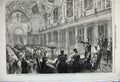Old Antique Print 1859 Banquet Chiefs Army Italy Salle Des Etats Louvre 19th