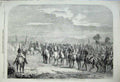 Old Antique Print 1859 Emperors Napoleon Francis Joseph Villafranca War 19th