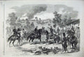 Original Old Antique Print 1859 War General Vinoy Emperor Napoleon Magenta Army