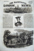Old Antique Print 1859 Frewen'S Hall Oxford Prince Wales Academic Costume 19th