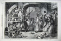 Old Antique Print 1860 Miss Flite Wards Jarndyce Lord Cahncellor Gilbert 19th
