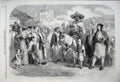 Original Old Antique Print 1860 Types Population North Africa People Donkey