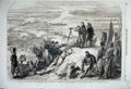 Old Antique Print 1860 War Naples Victor Emmanuel Bombardment Capua Army 19th