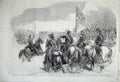 Old Antique Print 1860 Horse Artillery War Woolwich Cambridge Duke Russia 19th