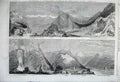 Old Antique Print 1860 Del Sasso Magadino Airolo Devil'S Bridge Bay Uri 19th
