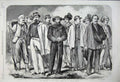 Original Old Antique Print 1860 Liberators Sicily Garibaldi Carini Sier Tuscan