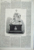 Antique Old Print *0148 1860 Turner Prize Plate St George'S Volunteer Corps