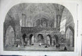 Original Old Antique Print 1861 Munster Westphalia Read Water Colour Society