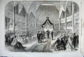 Old Antique Print Opening Italian Exposition Florence Emmanuel Victor1861 19th