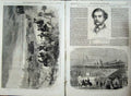Antique Old Print 1861 Comet Rifle Meeting Wimbledon Common Jopling Sport 19th